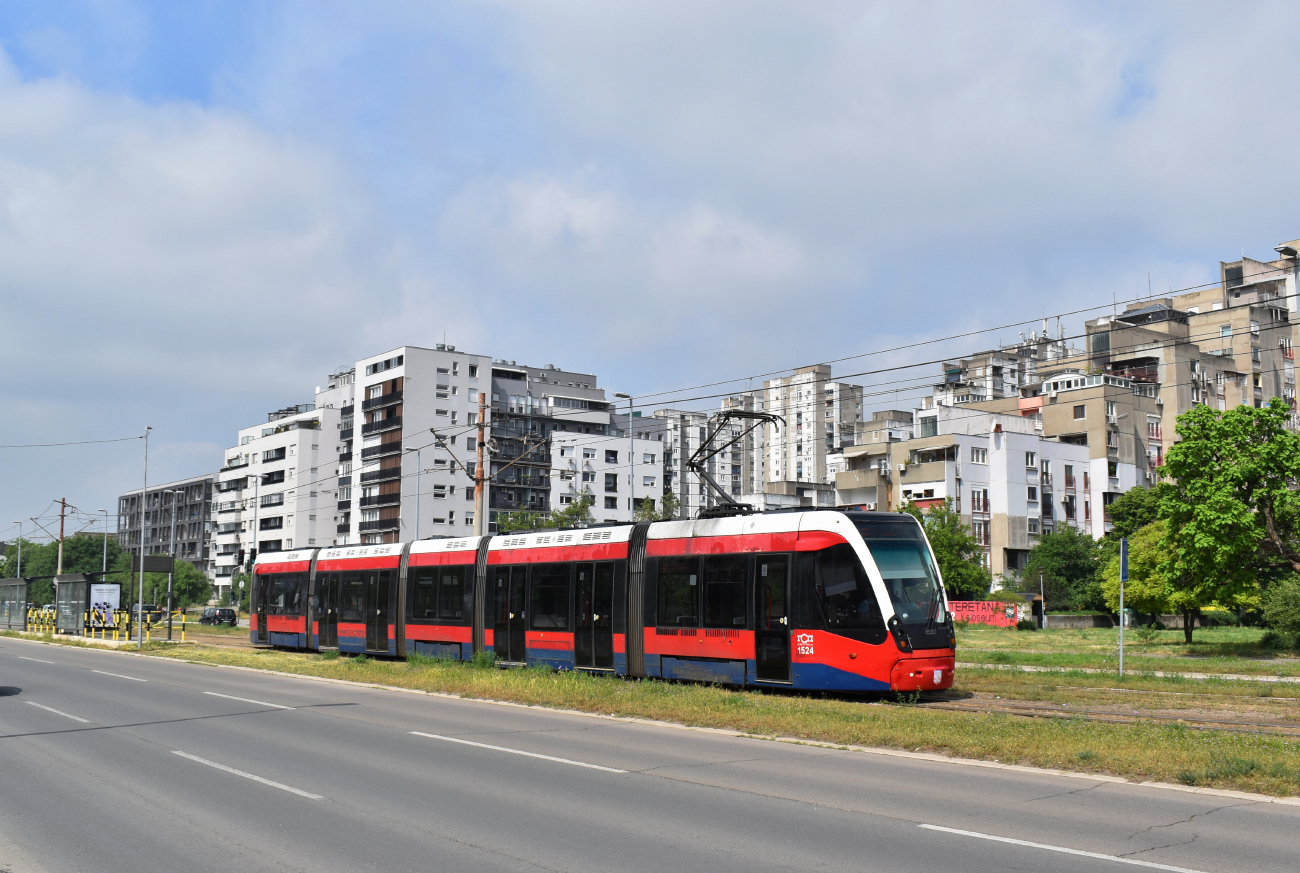 Belgrad, CAF Urbos 3 Nr. 81524 (1524)