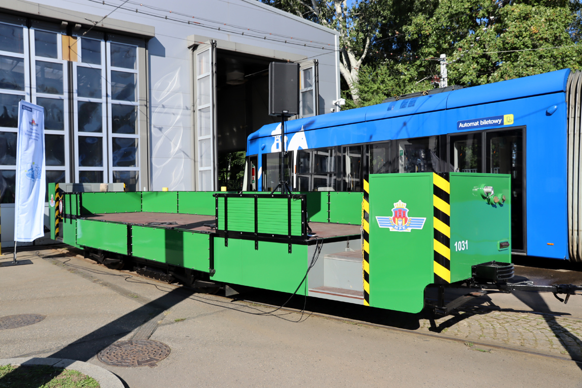 Kraków, Konstal ND № 1031; Kraków — 150th anniversary of city transport