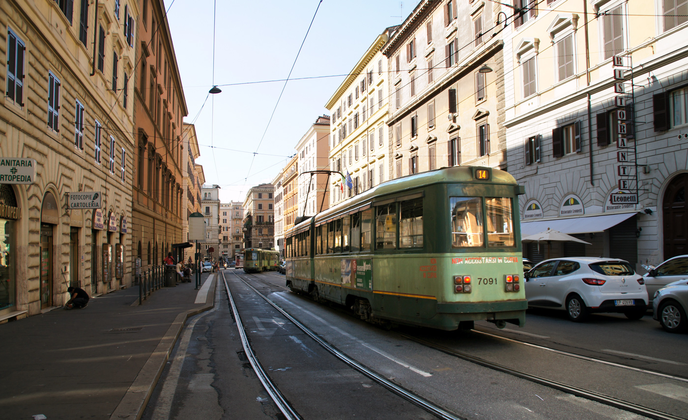 Рим, Treno Articolato Stanga (TAS) № 7091