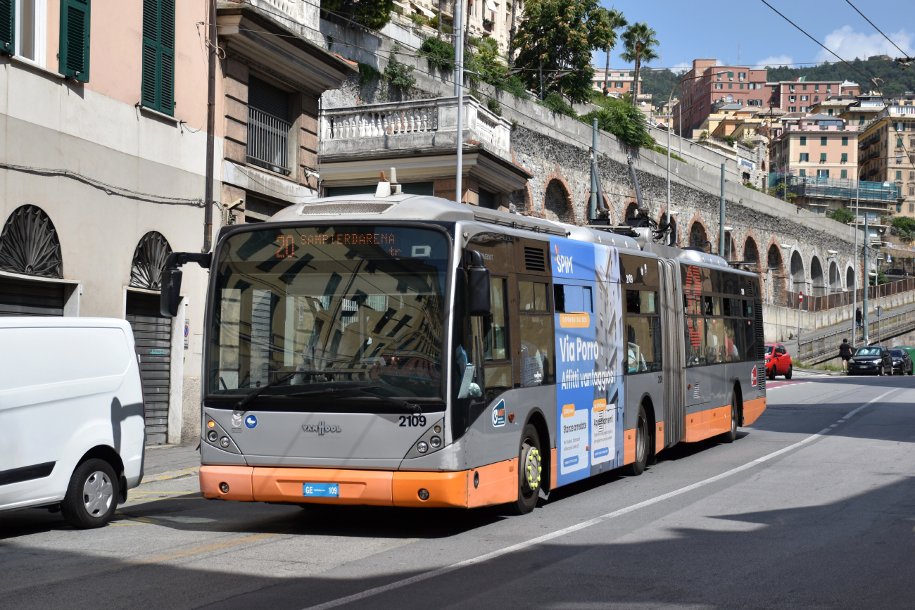Генуя, Van Hool AG 300T № 2109