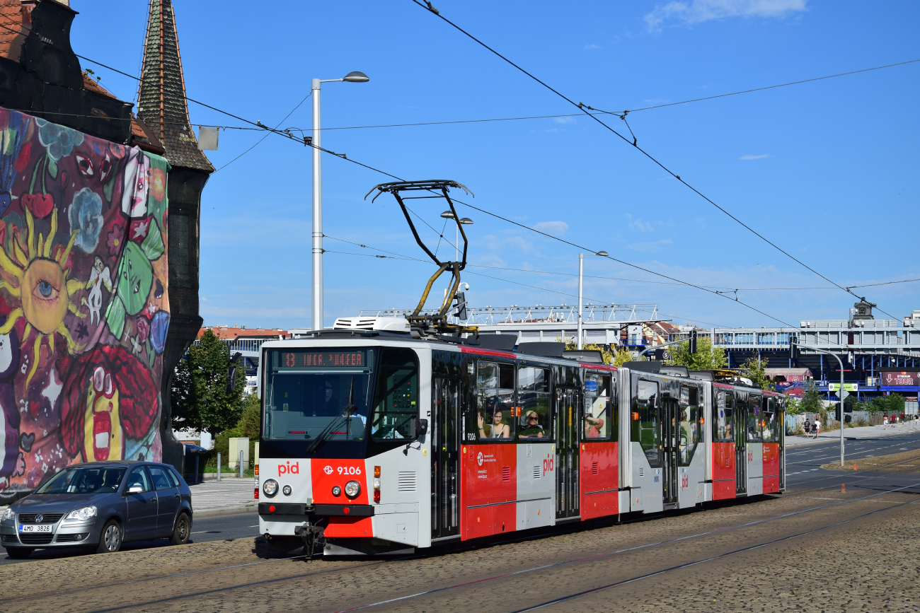 Прага, Tatra KT8D5R.N2P № 9106
