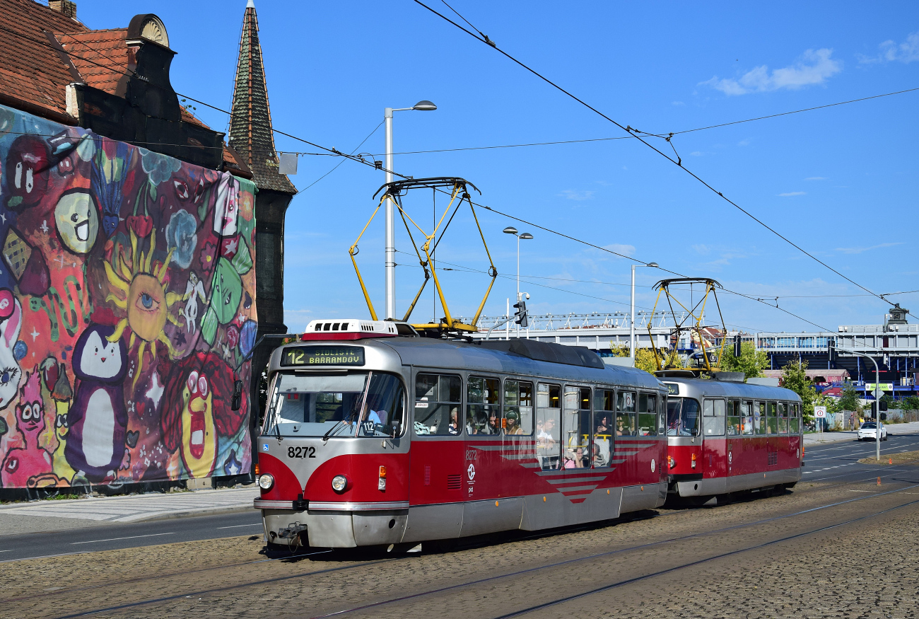 Прага, Tatra T3R.PLF № 8272