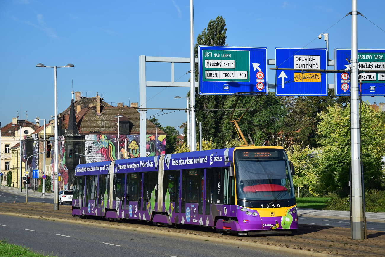 Прага, Škoda 15T4 ForCity Alfa Praha № 9350