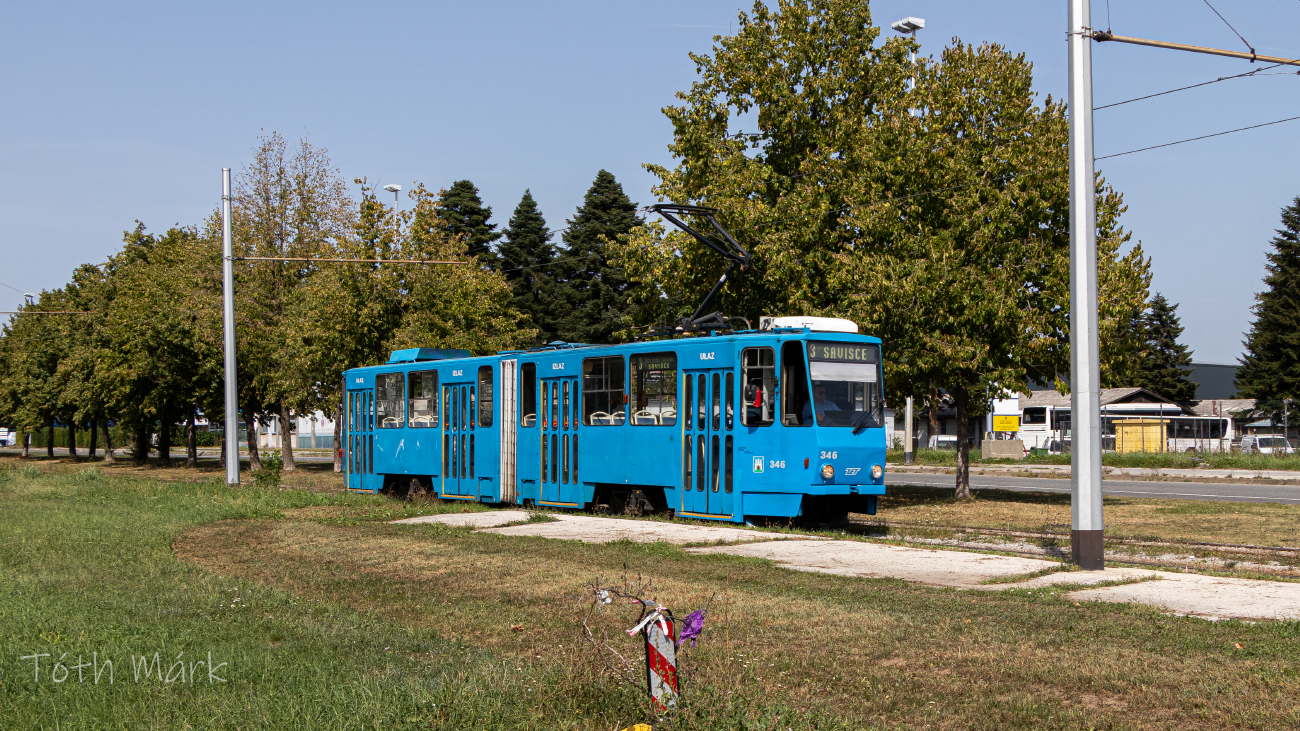 Загреб, Tatra KT4YU № 346