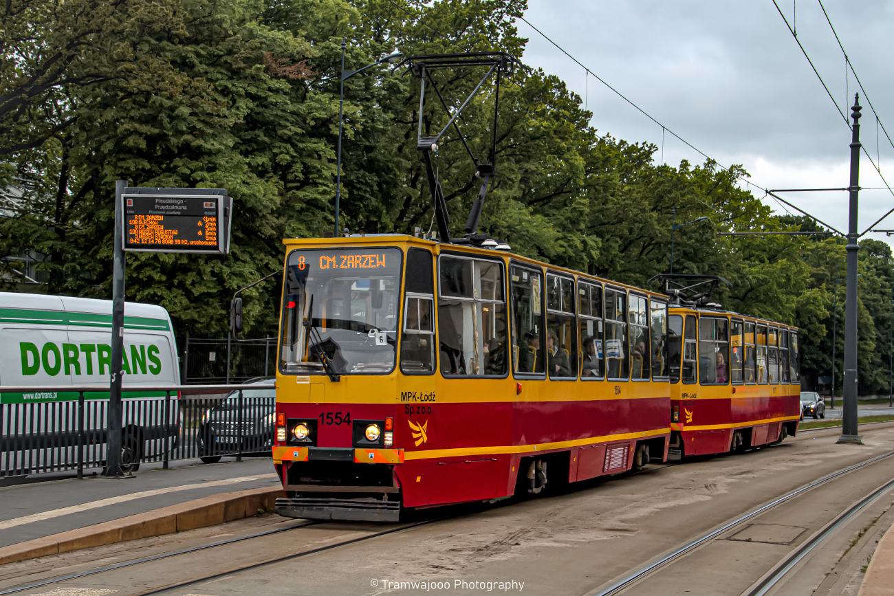 Лодзь, Konstal 805Na № 1554