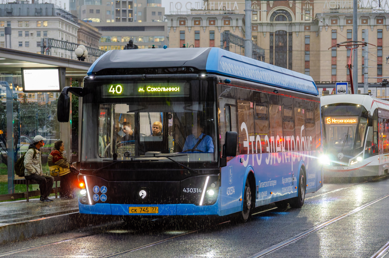 Москва, ЛиАЗ-6274 № 430314