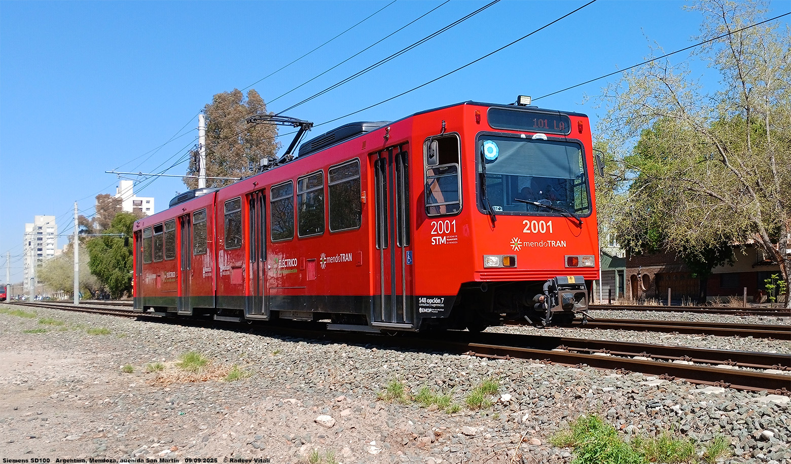 Мендоса, Siemens SD100 № 2001