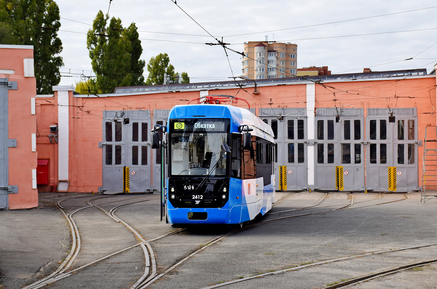 Volgograd, 71-412 N°. 2412; Volgograd — New tramcars