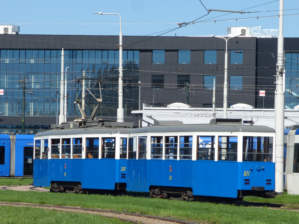 Kraków, Konstal ND № 511; Kraków — 150th anniversary of city transport