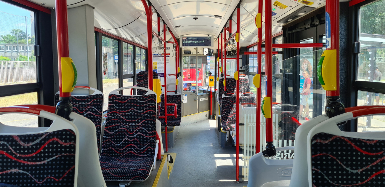 Budapešť, Solaris Trollino III 12 Škoda č. 8013