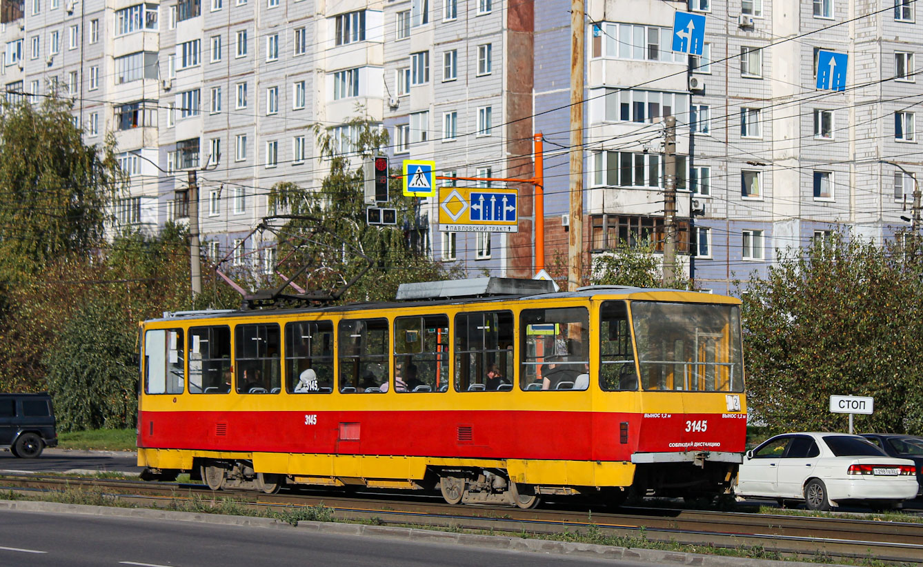 Барнаул, Tatra T6B5SU № 3145