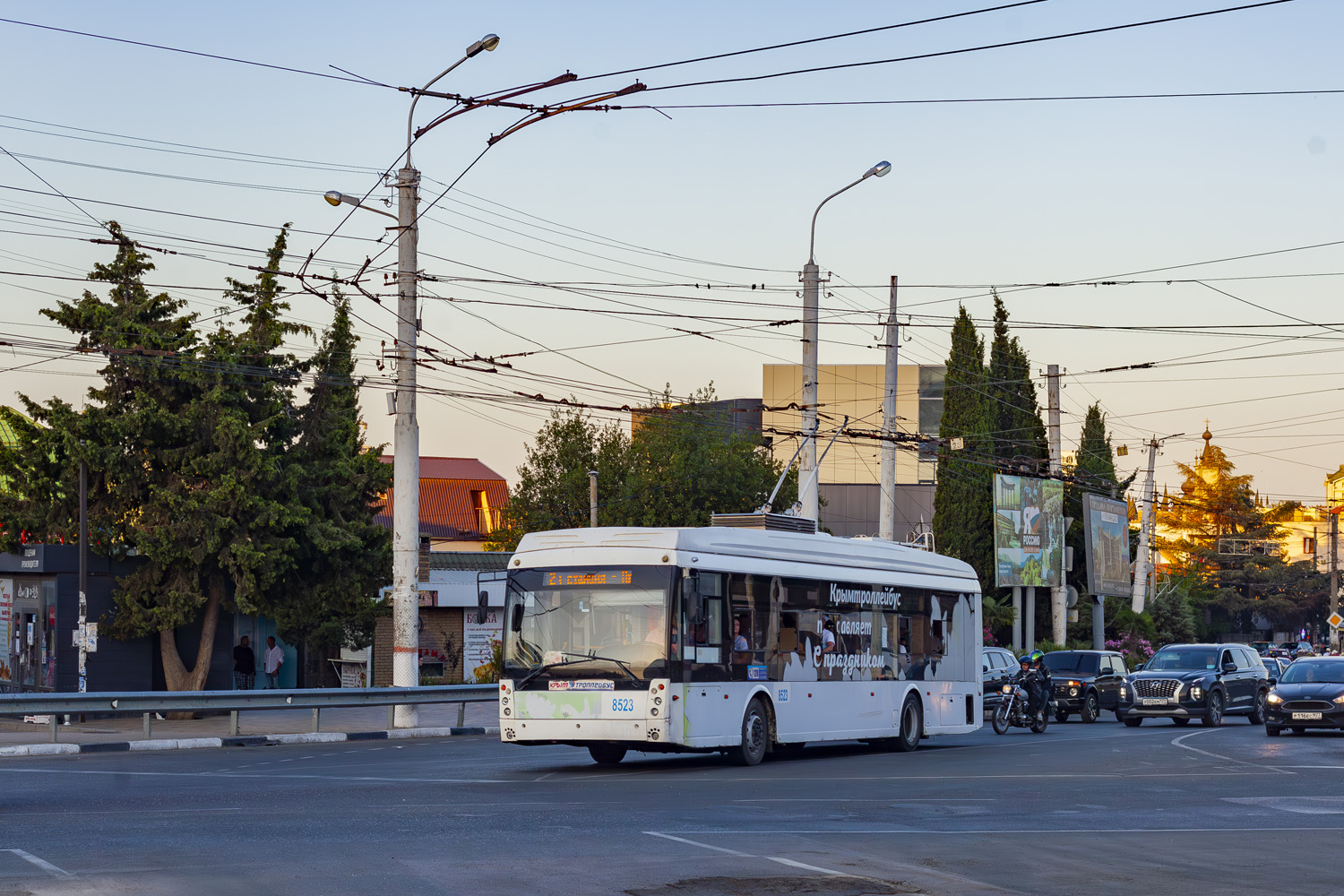 Крымский троллейбус, Тролза-5265.02 «Мегаполис» № 8523