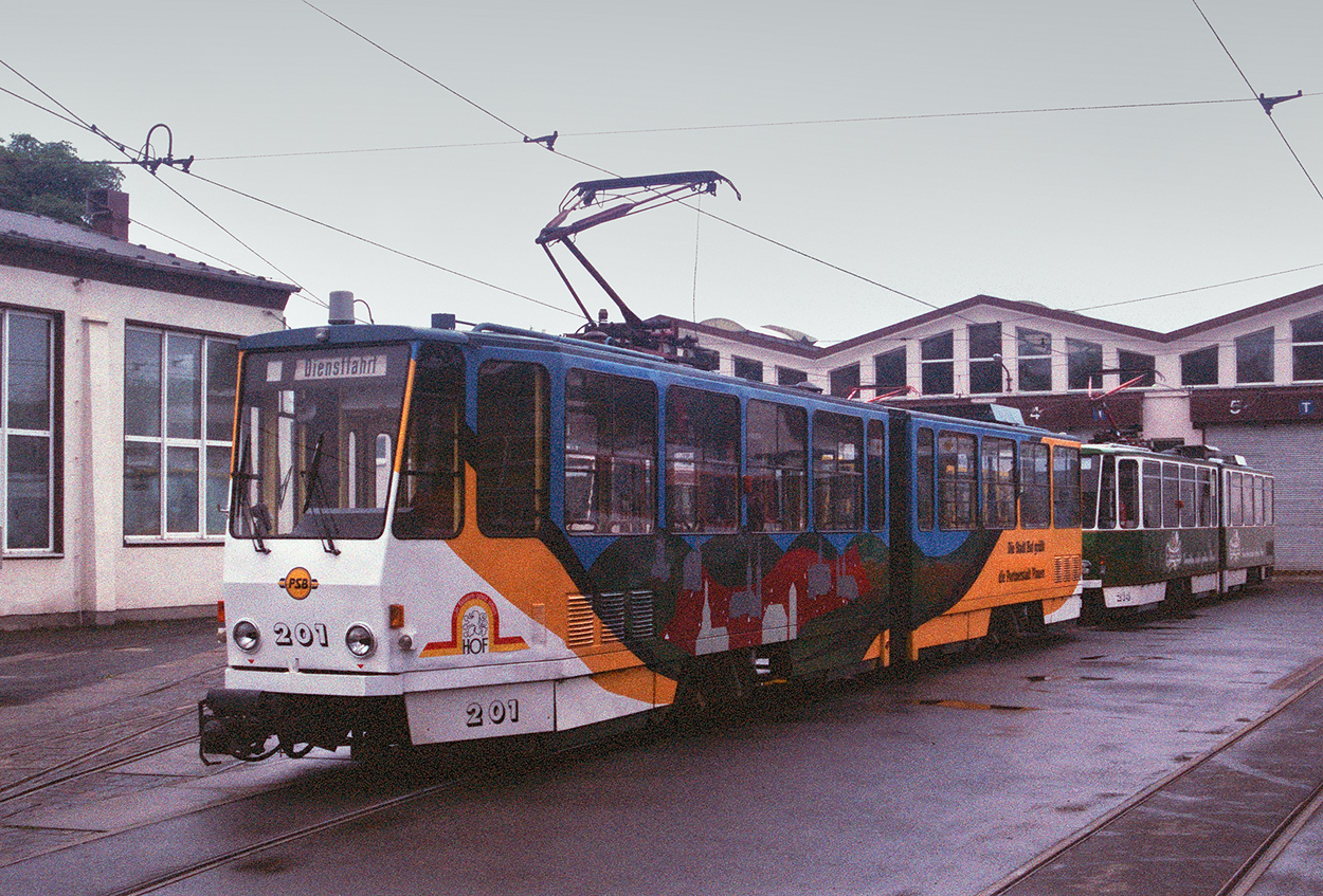 Plauen, Tatra KT4D № 201; Plauen — Old photos