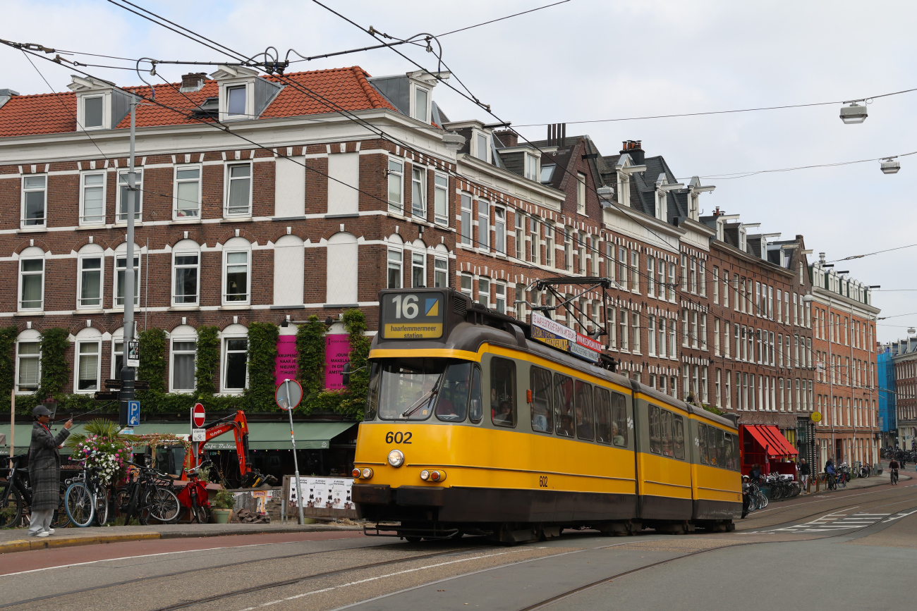 Amsterdam, Beijnes 3G Nr 602; Amsterdam — 50th anniversary of Museumtramlijn Amsterdam
