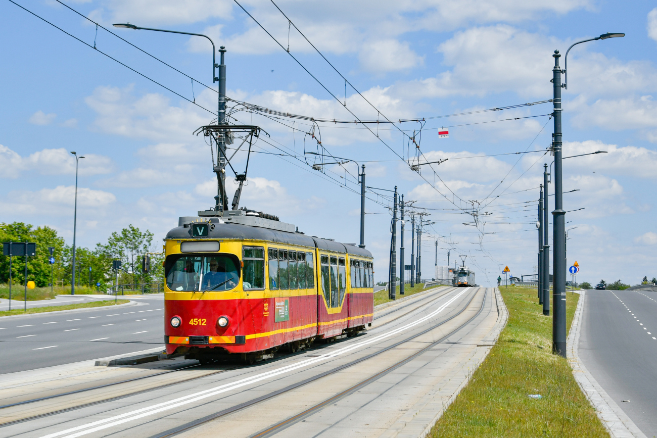 Łódź, Duewag GT8NF — 4512; Łódź — 35th anniversary of the introduction of the GT series into service — 25.05.2025