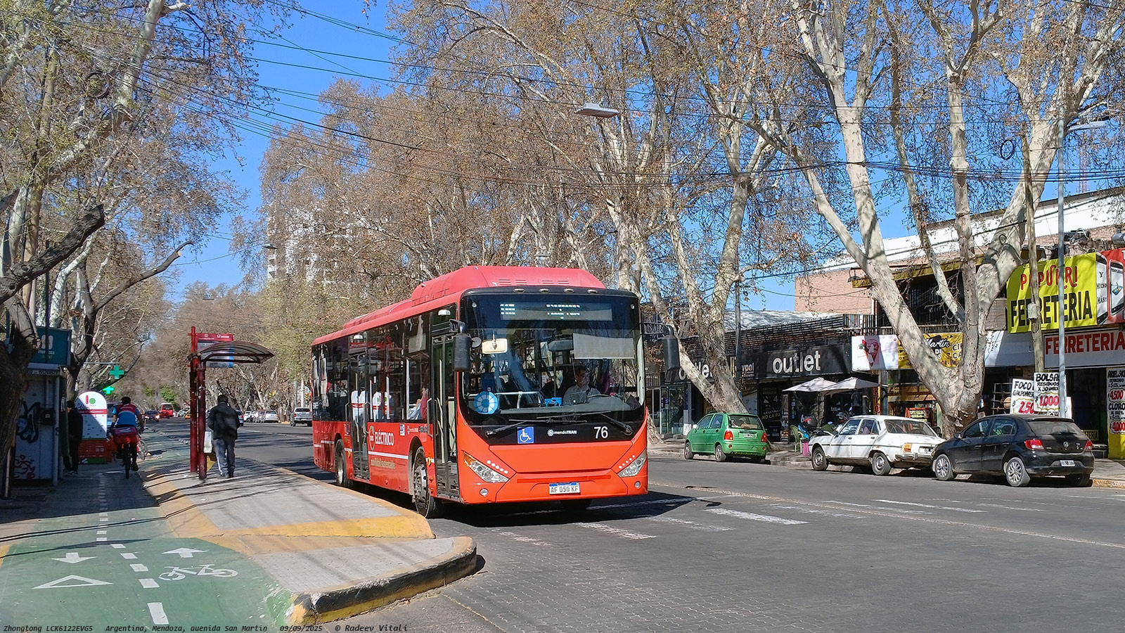 Mendoza, Zhong Tong LCK6122EVG5 # 76