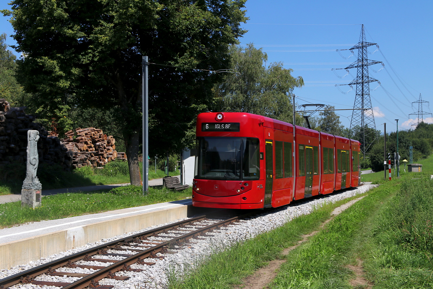 Инсбрук, Bombardier Flexity Outlook № 381 Инсбрук, Bombardier Flexity Outlook № 381