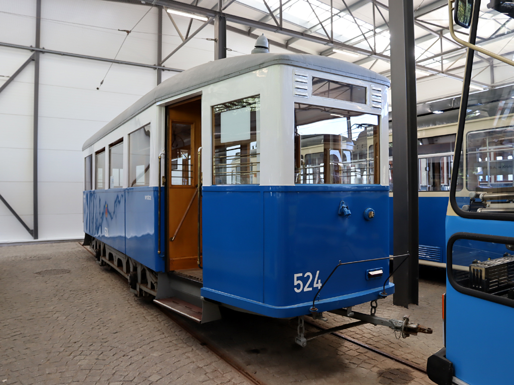 Краков, Sanok PN2 № 524; Краков — 150 лет городскому транспорту