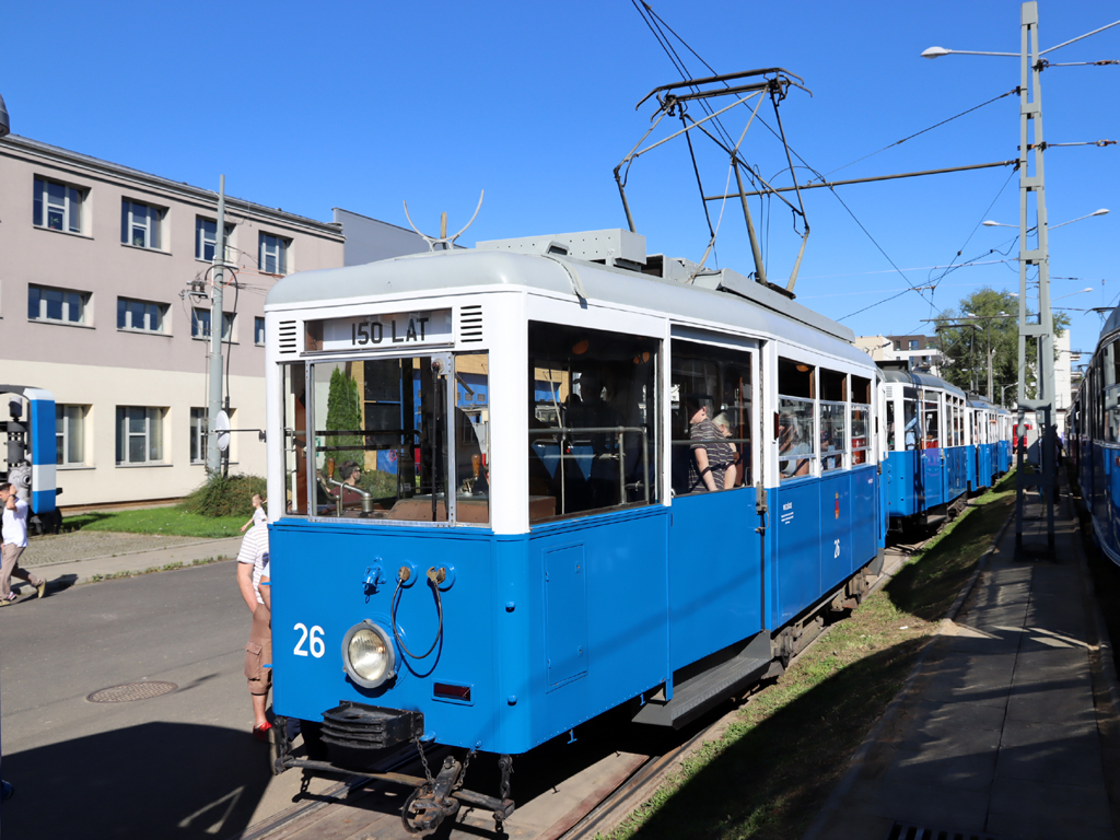 Краков, Konstal N № 26; Краков — 150 лет городскому транспорту Краков, Konstal N № 26; Краков — 150 лет городскому транспорту