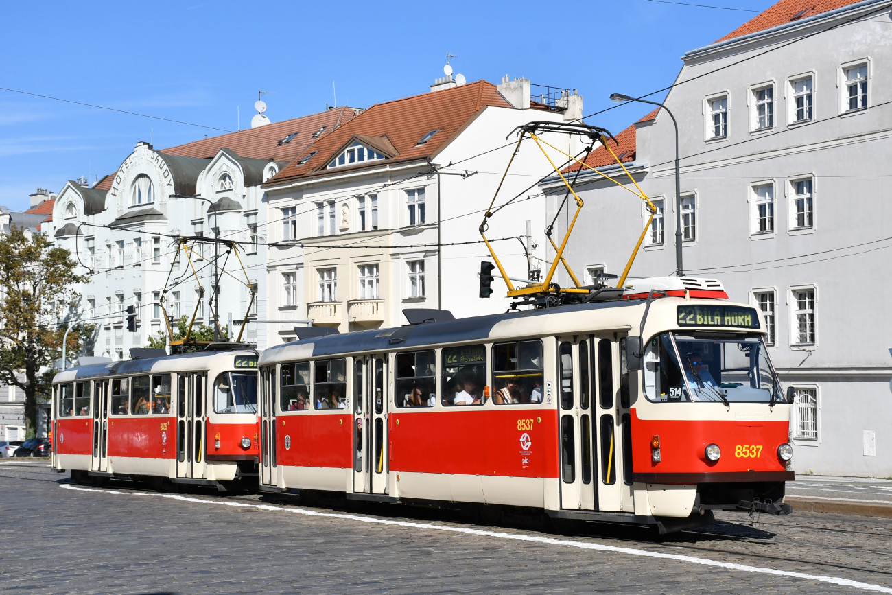 Прага, Tatra T3R.P № 8537