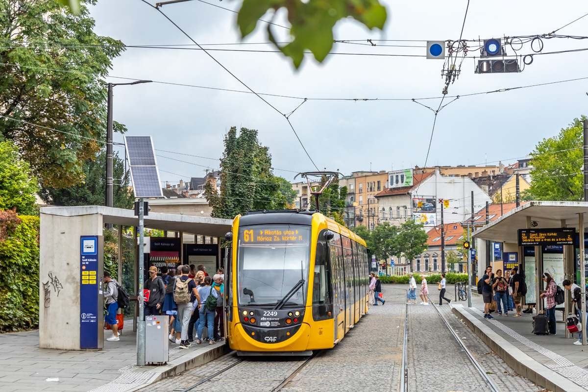 Budapest, CAF Urbos 3 # 2249