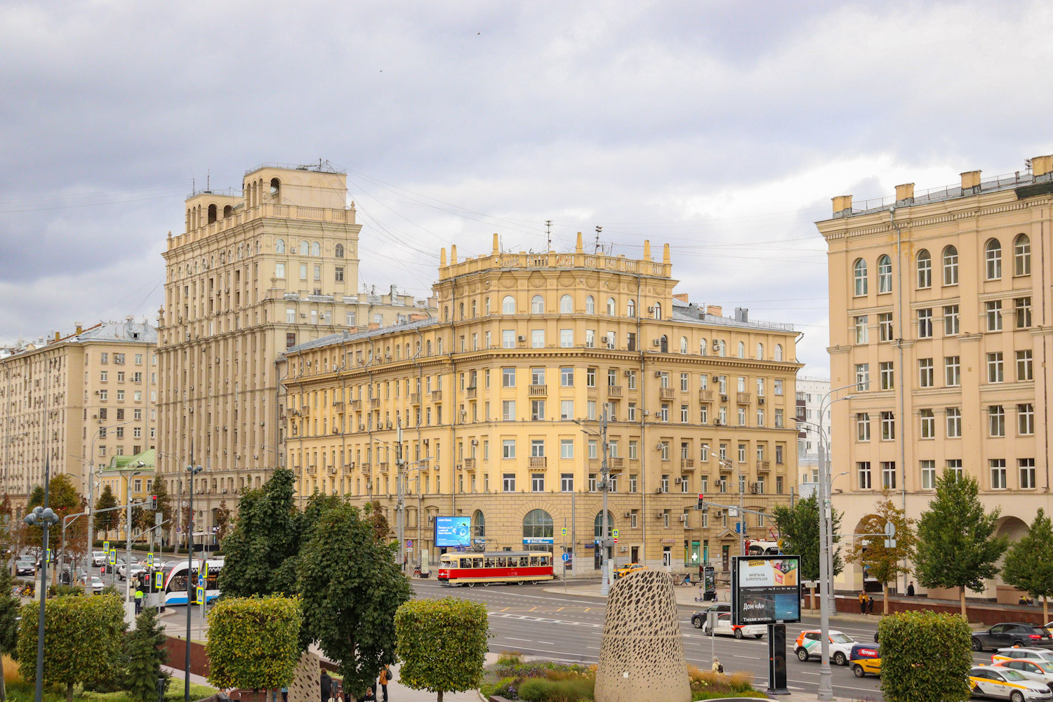 Москва — Трамвайные линии: ЦАО