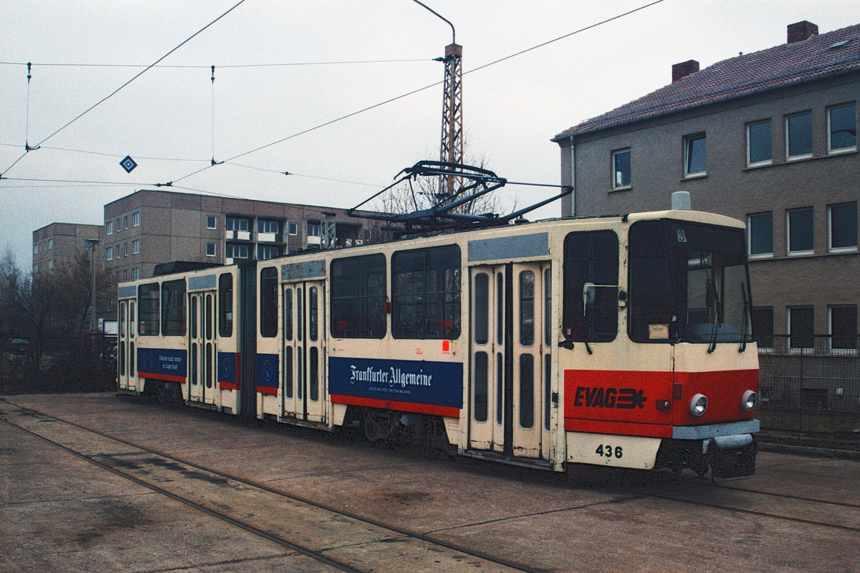 Erfurt, Tatra KT4D # 436; Erfurt — Old photos