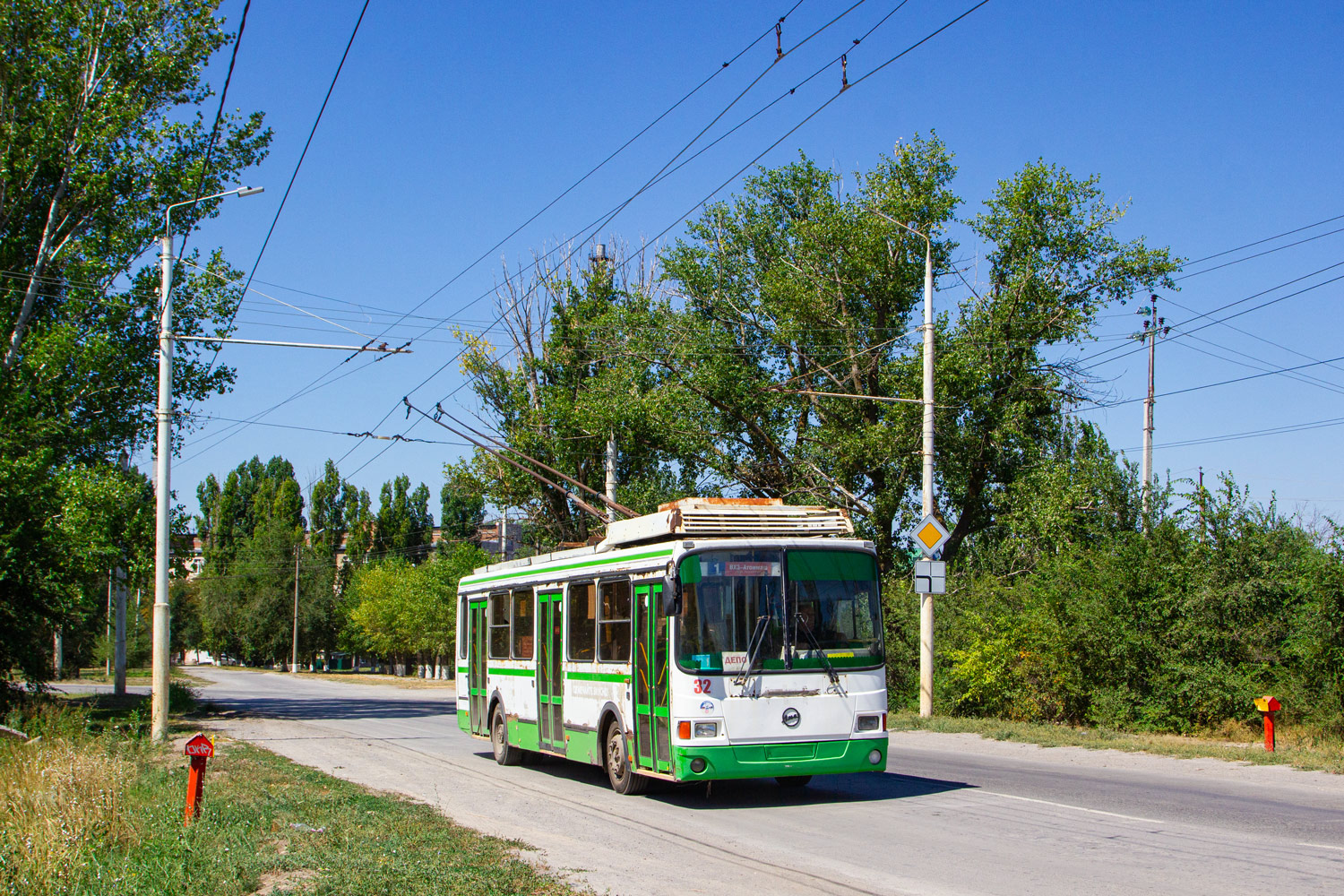 Волгодонск, ЛиАЗ-5280 (ВЗТМ) № 32
