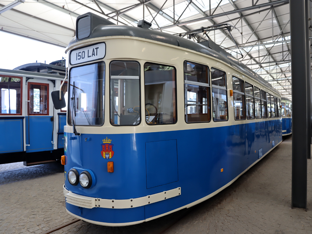 Krakau, Konstal 105NT Nr. 789; Krakau, MAN T4 Nr. 127; Krakau — 150th anniversary of city transport
