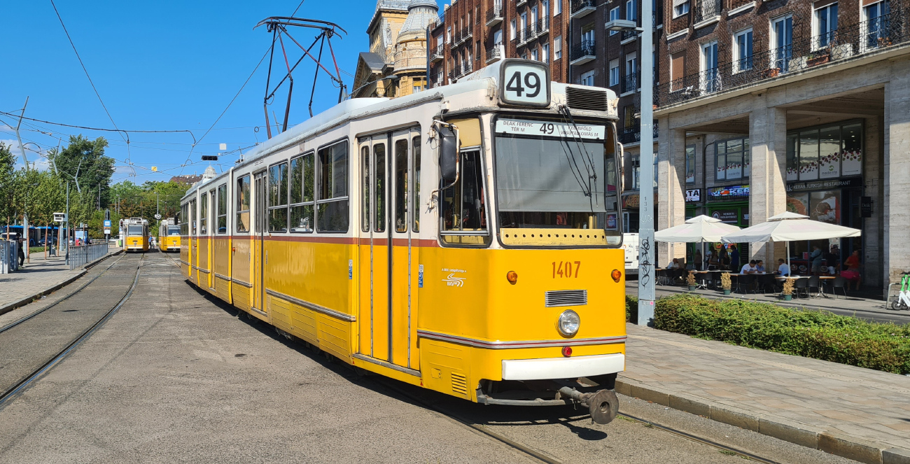 Budapest, Ganz CSMG2 № 1407 Budapest, Ganz CSMG2 № 1407