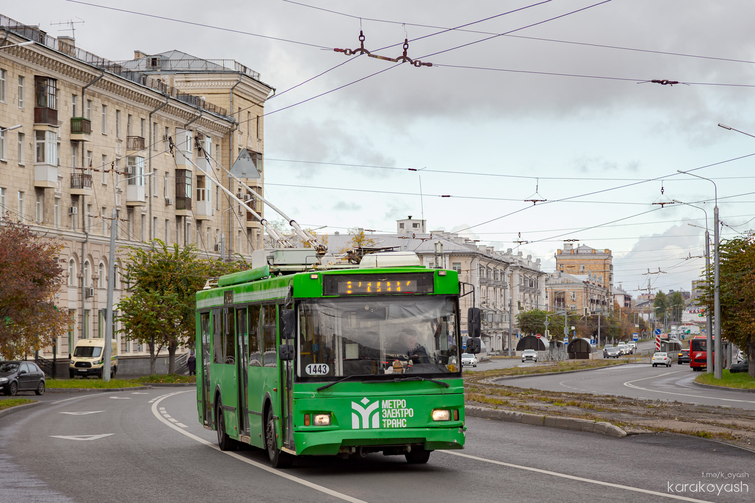Казань, Тролза-5275.03 «Оптима» № 1443