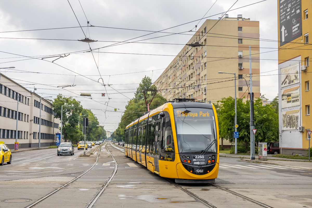 Будапешт, CAF Urbos 3 № 2260