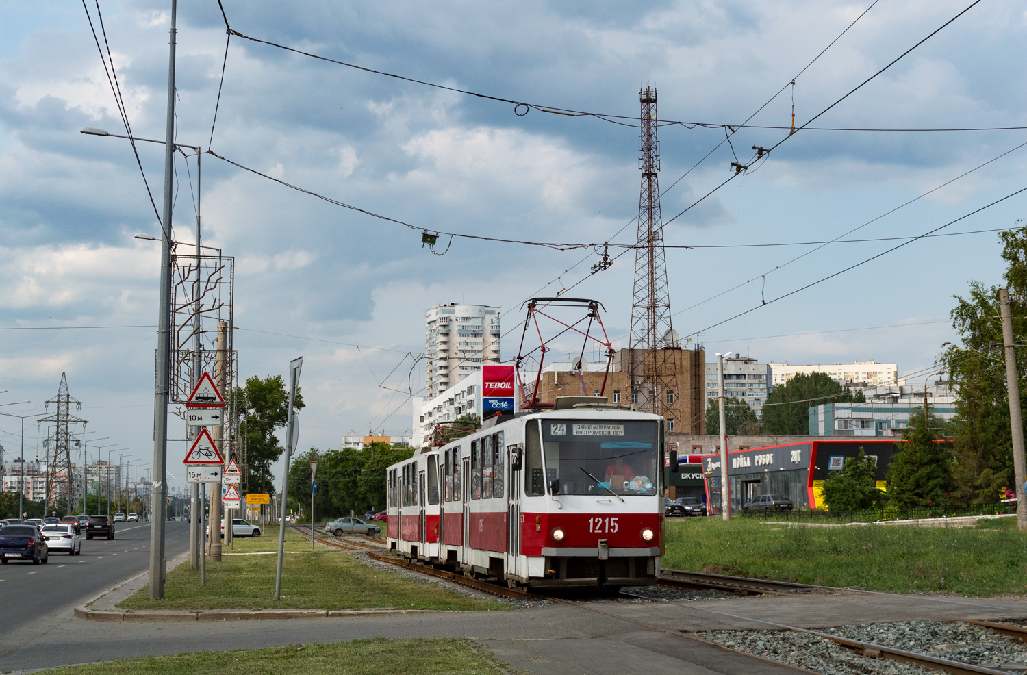 Самара, Tatra T6B5SU № 1215