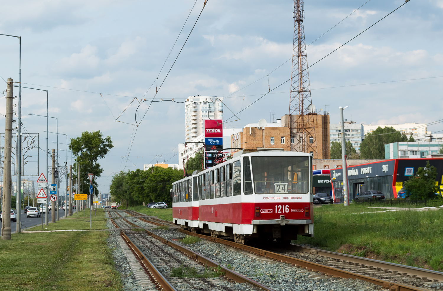 Самара, Tatra T6B5SU № 1216