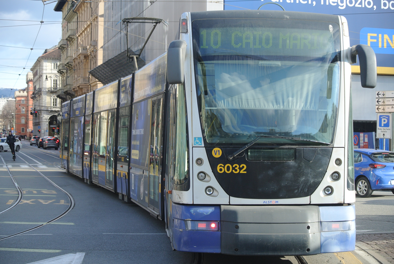 Турин, Alstom (Fiat) Cityway № 6032