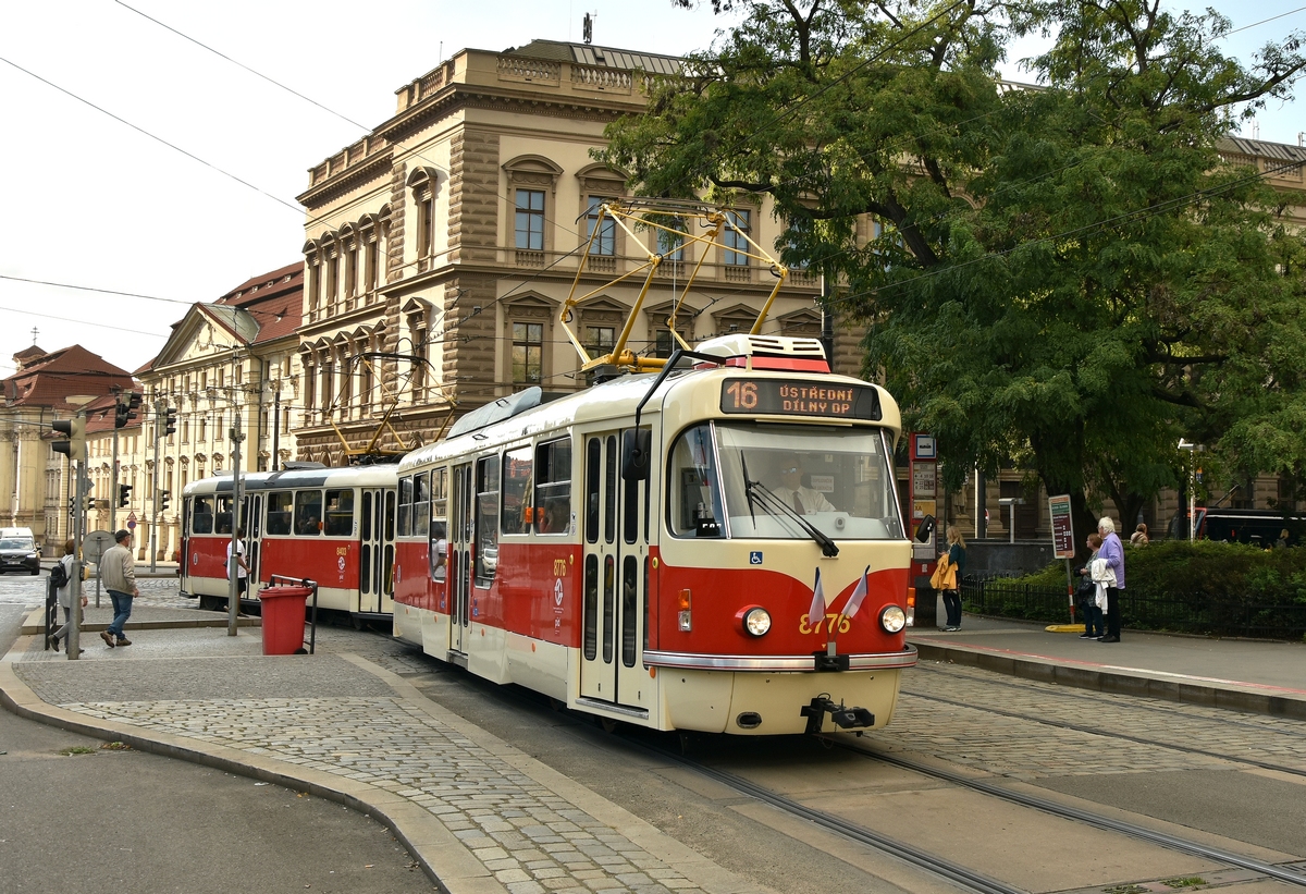 Прага, Tatra T3R.PLF № 8776