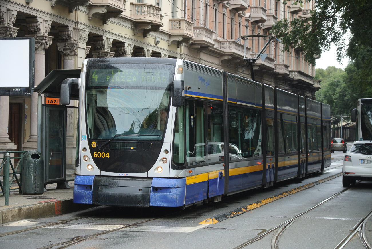 Турин, Alstom (Fiat) Cityway № 6004