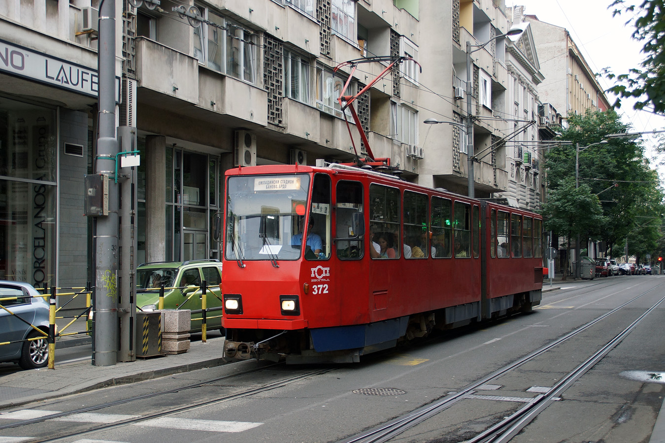 Белград, Tatra KT4YU № 372