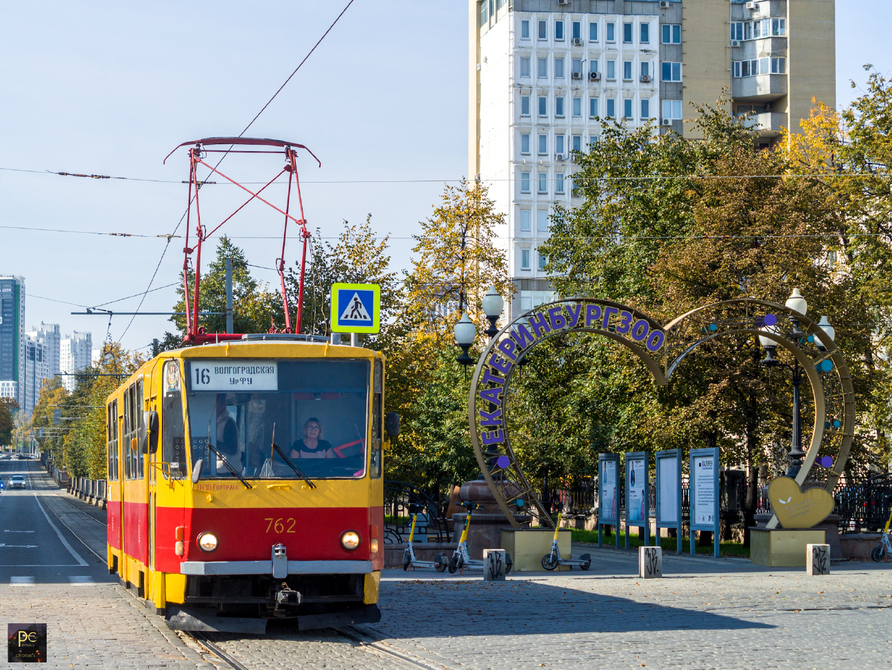 Jekaterinburga, Tatra T6B5SU № 762