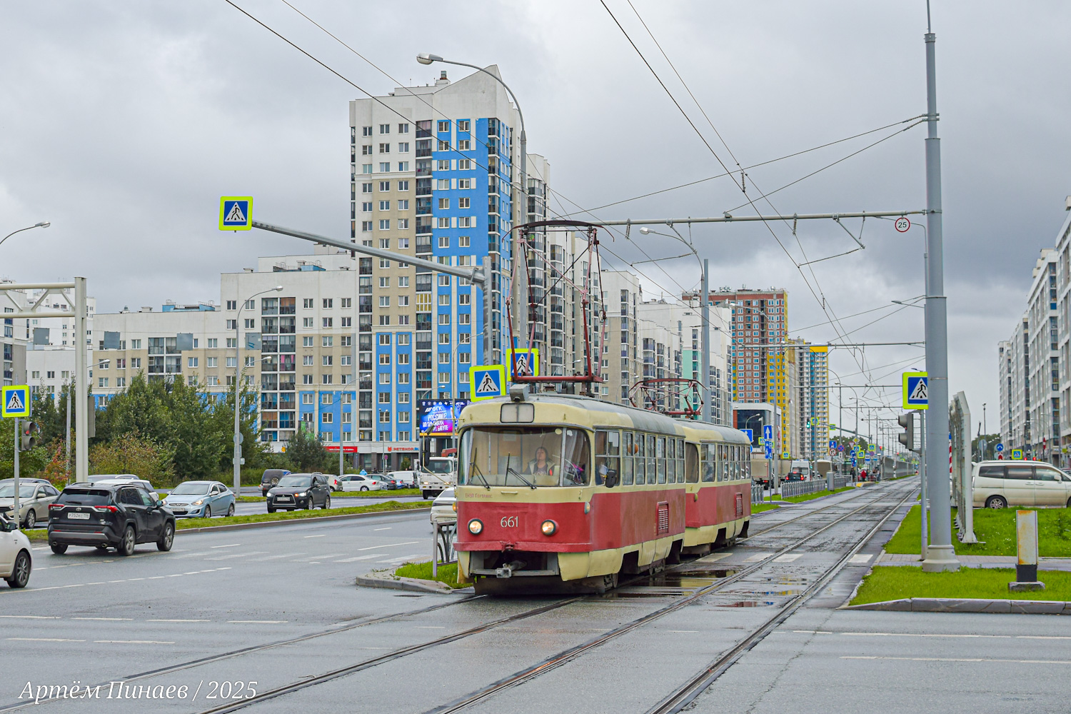 Екатеринбург, Tatra T3SU № 661