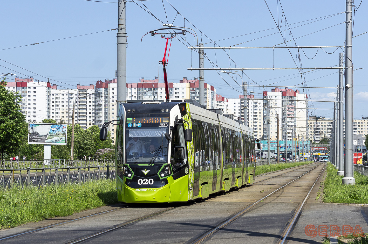 Санкт-Петербург, Stadler B85600M № 020