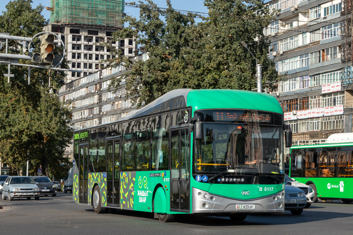 Бишкек, Ankai HFF6124G03EV № B 0117