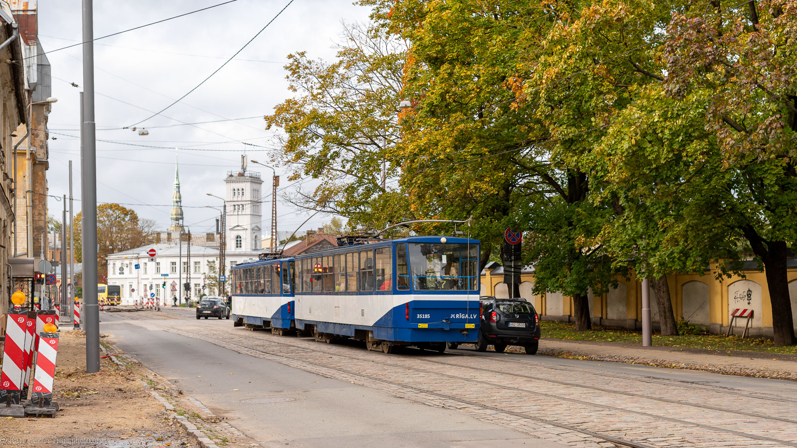 Рига, Tatra T3MR (T6B5-R) № 35185