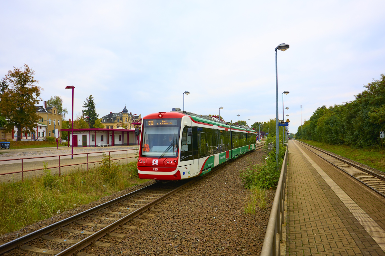 Хемніц, Vossloh Citylink № 435; Хемніц — Трамвайно-железнодорожная система «Хемницер Модель»