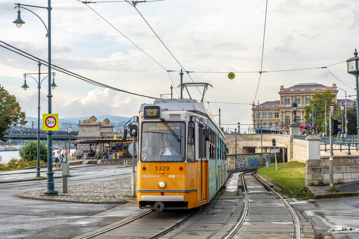 Будапешт, Ganz-Hunslet KCSV7 № 1329