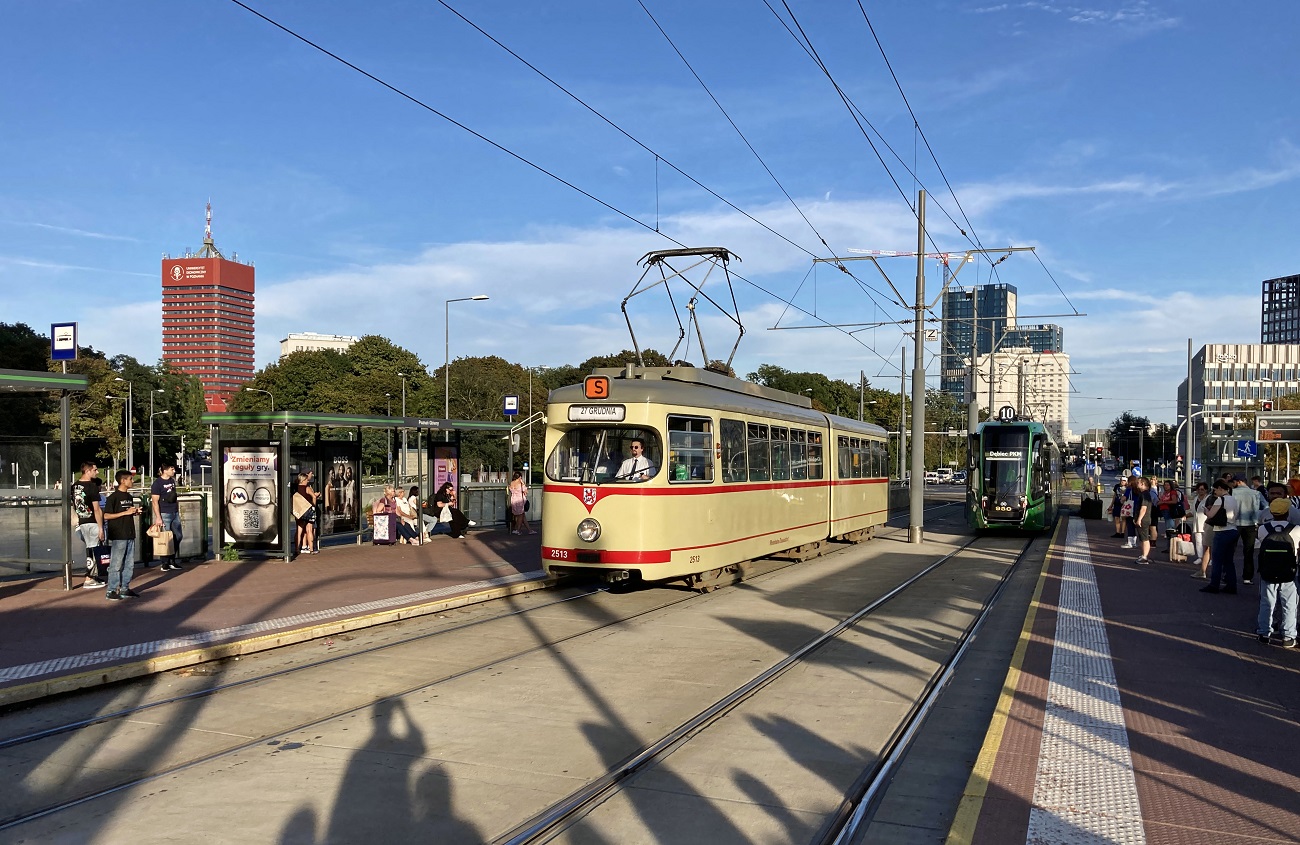 Познань, Duewag GT6 № 2513