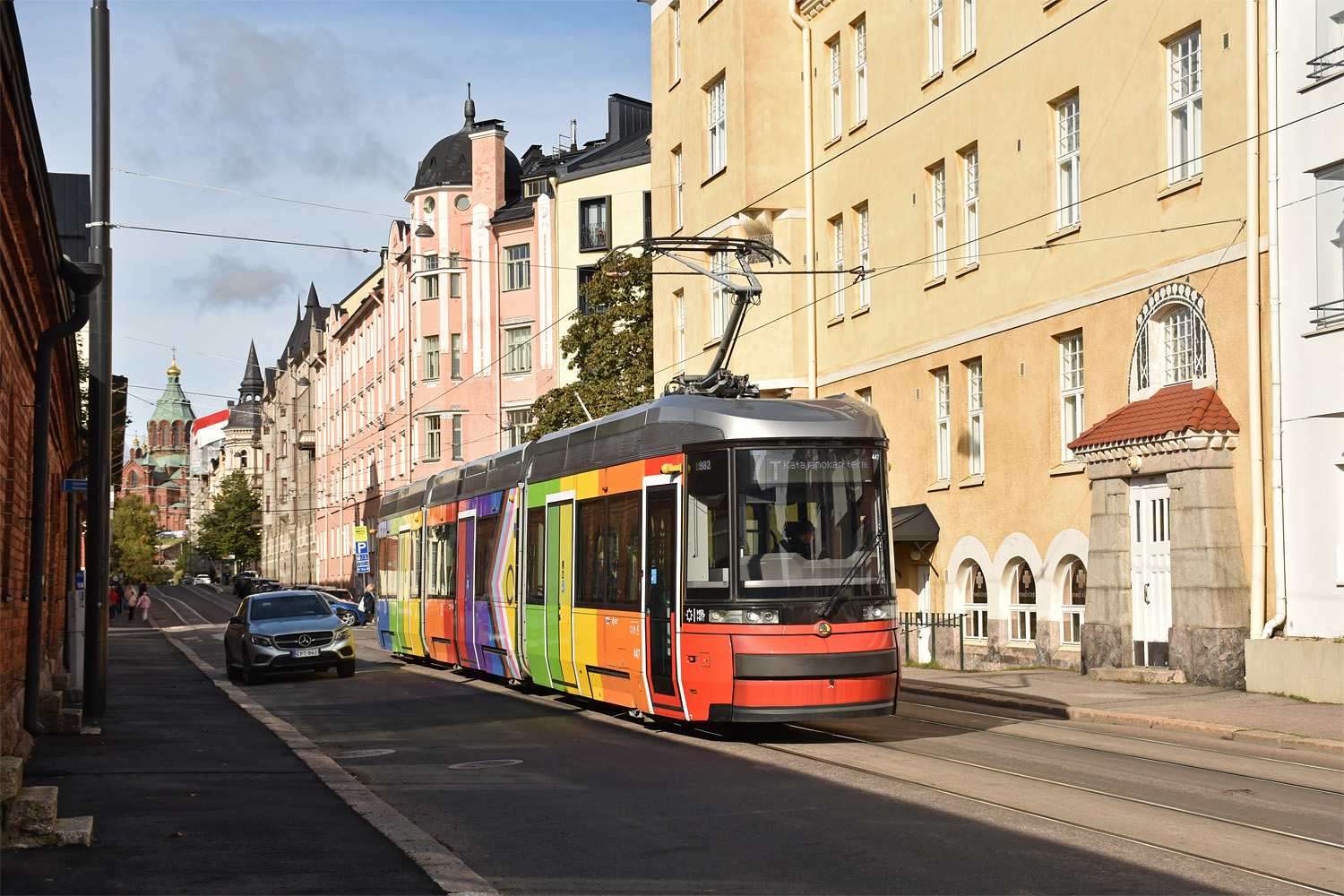 Хельсинки — Эспоо, Škoda ForCity Smart Artic MLNRV3 № 447