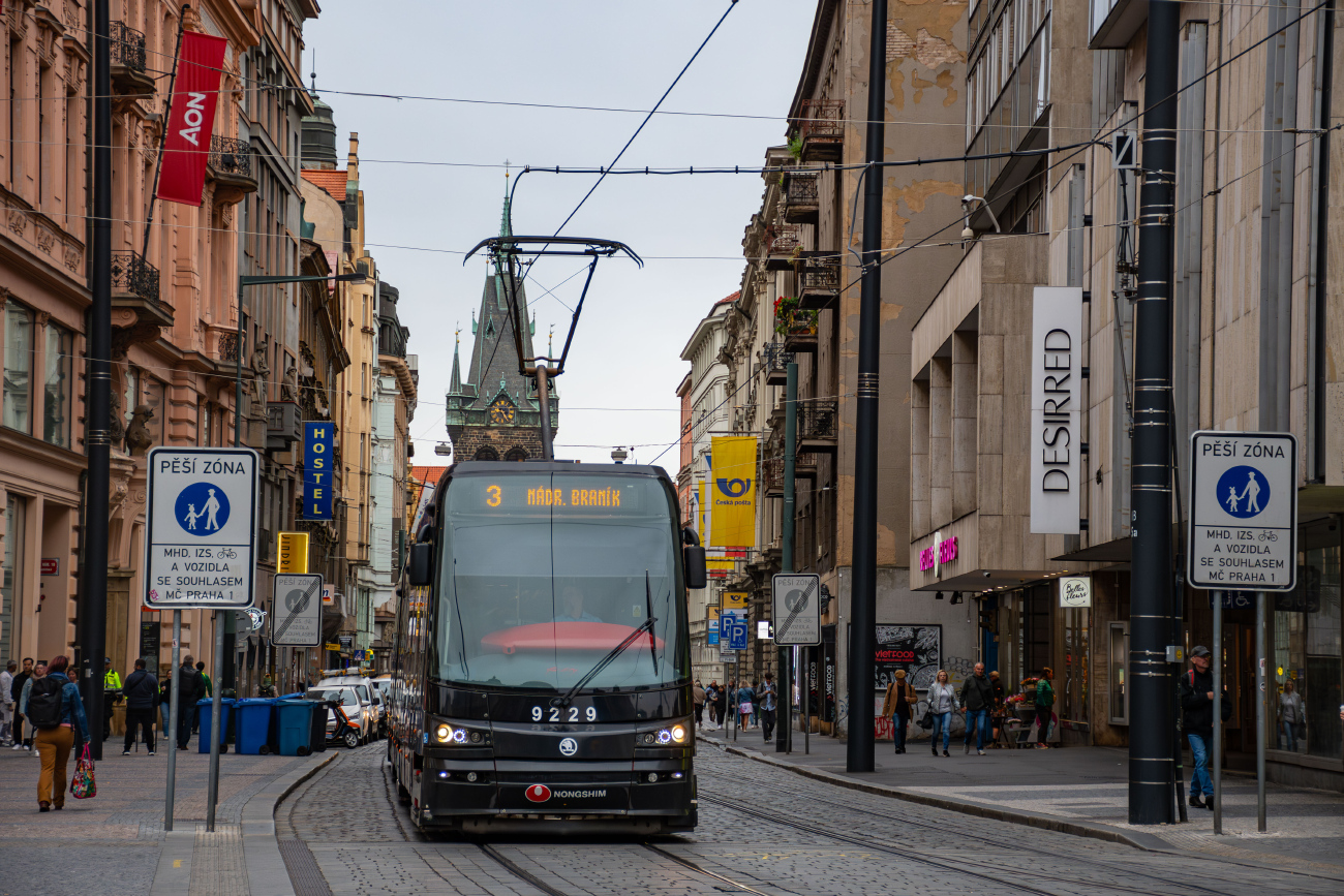 Прага, Škoda 15T3 ForCity Alfa Praha № 9229