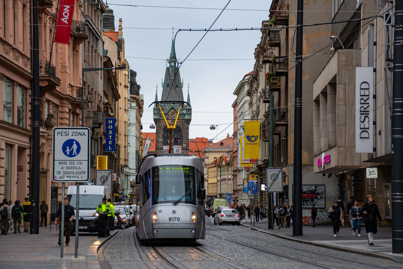 Прага, Škoda 14T Elektra № 9170