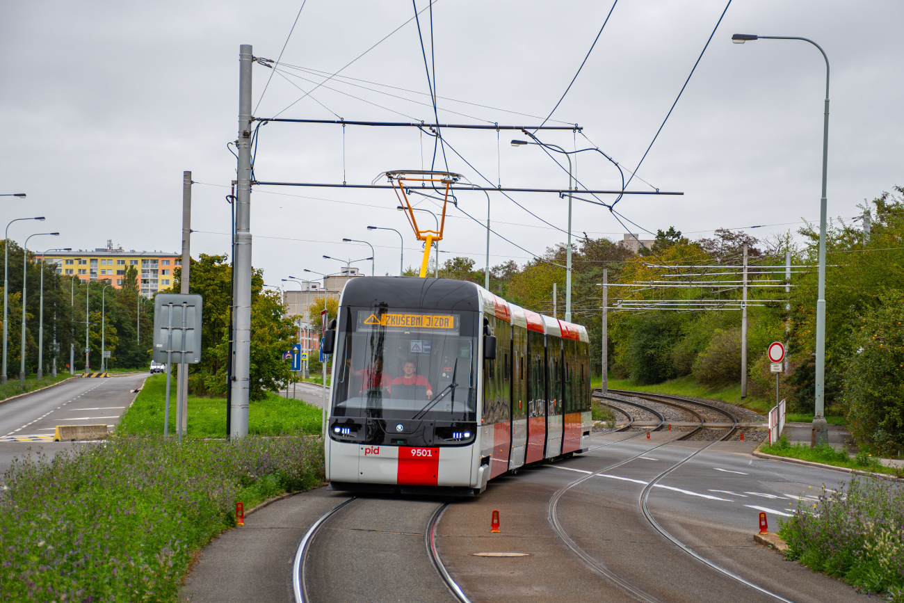 Praha, Škoda 52T ForCity Plus č. 9501